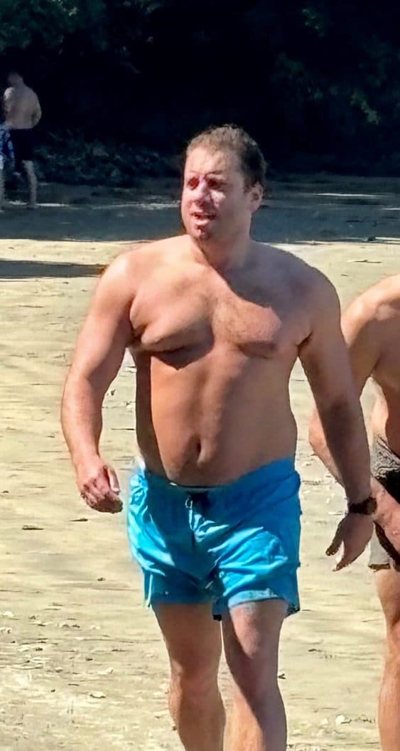Coach in December 2023, before training transformation